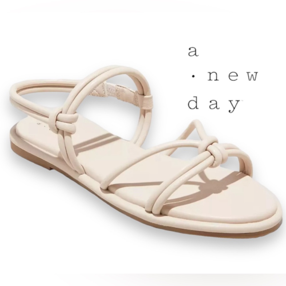 NWT Women's Lara Ankle Strap Sandals - A New Day